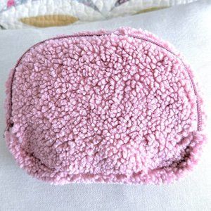ULTA BEAUTY Fluffy Pink Fanny Waist Bag Adjustable NWT
